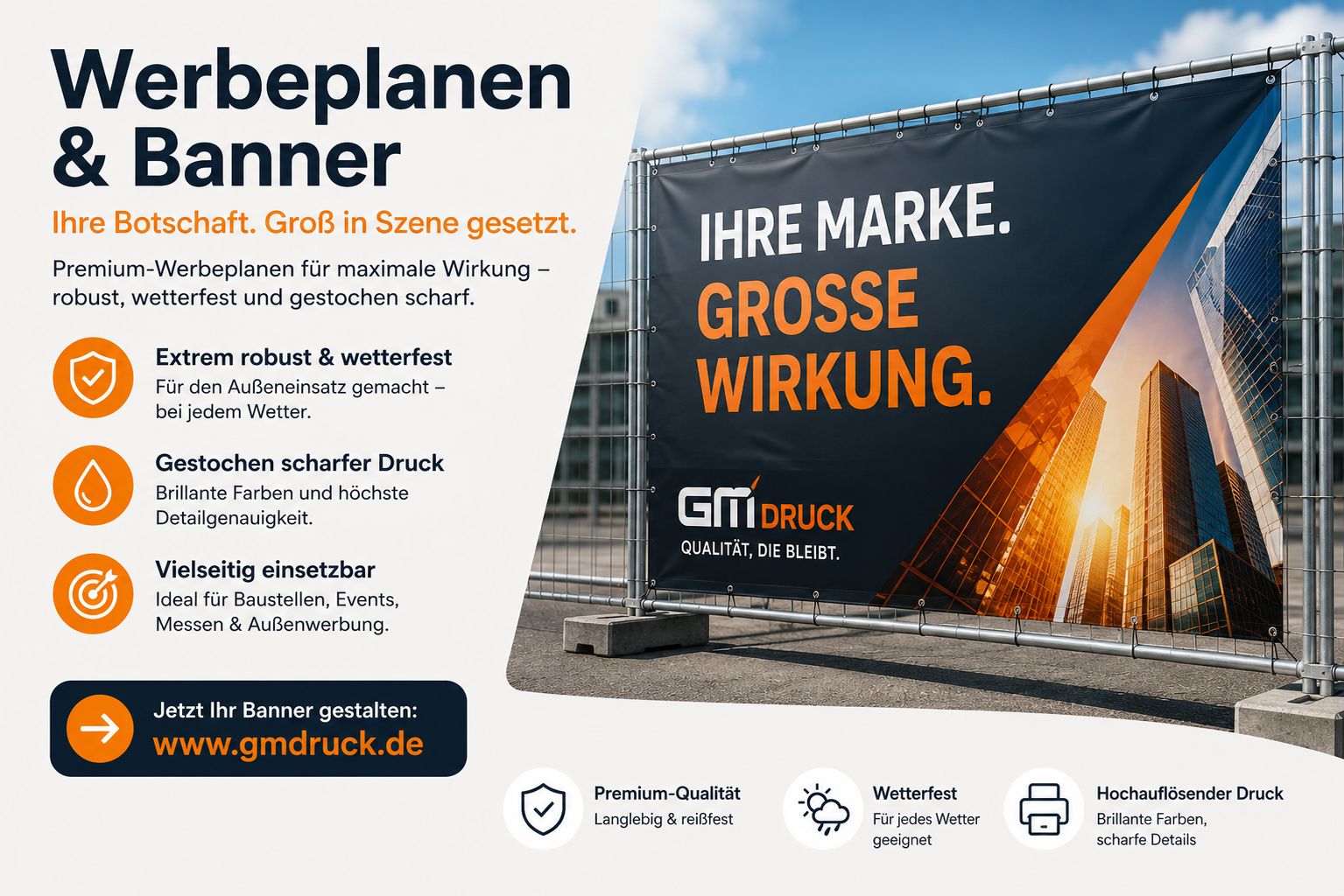 Werbeplanen & Banner